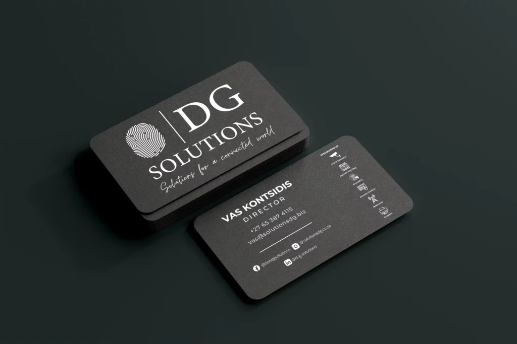 D&G Solutions Business Card